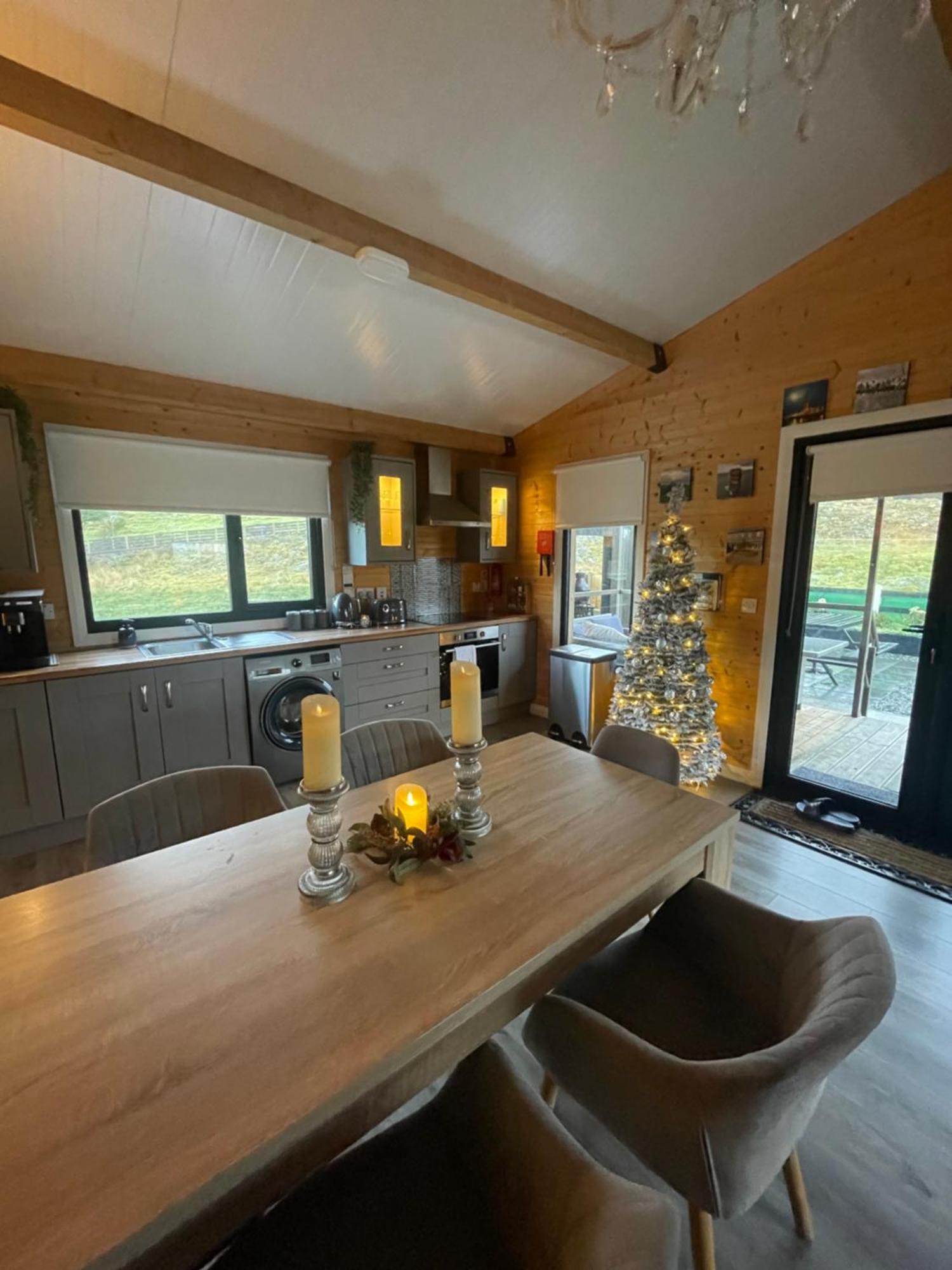 The Lodge Mountain View Log Cabin , Attymass Ballina Boyhollagh Exterior foto